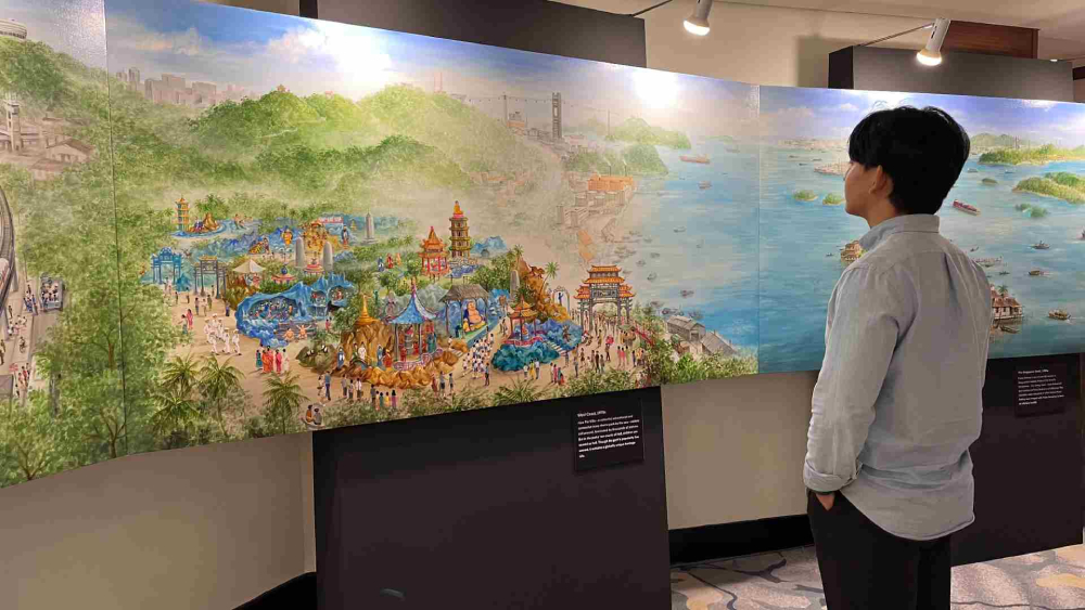 Exhibition Of Yip Yew Chong's 60m-long Painting Moves The Artist To ...